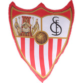 Cushion with 3D cut-out crest